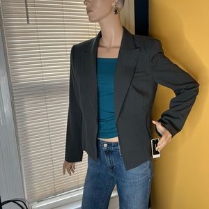 Nine West Dark Gray Blazer NWT Size 10